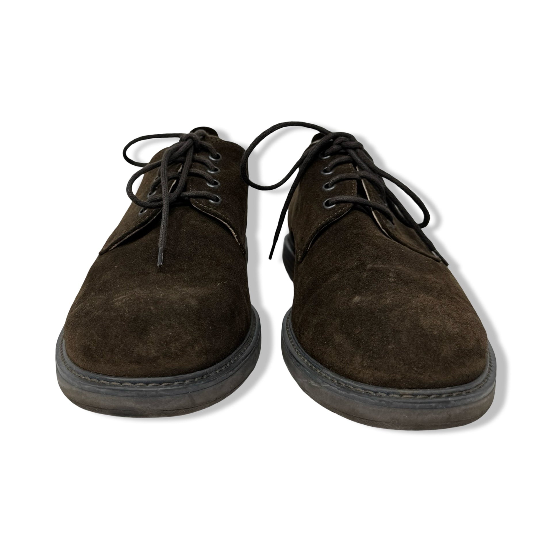 Barneys New York Suede Round Toe Shoes