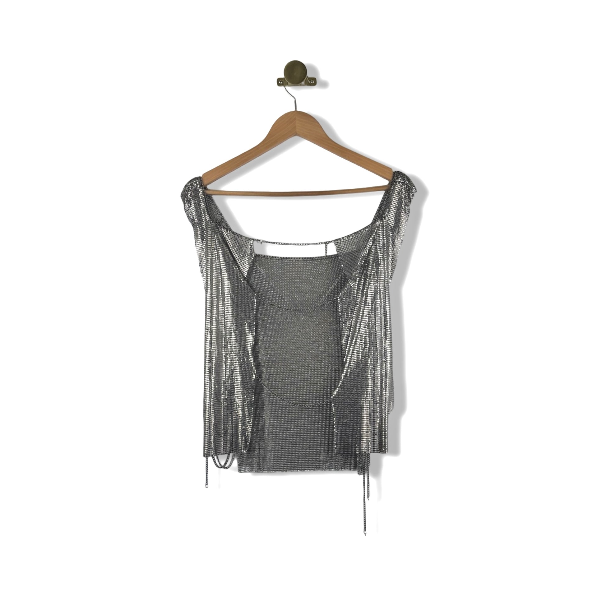 Metal Chain Mail Top