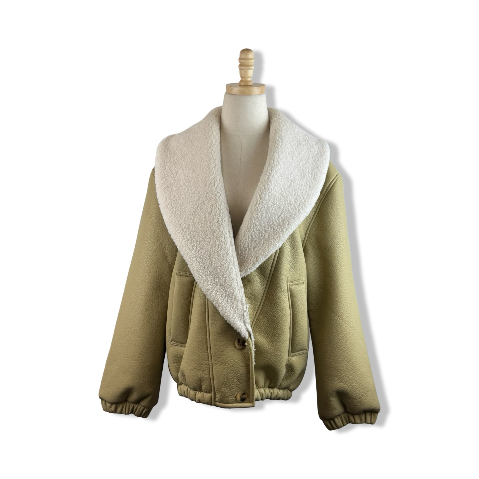 BLANKNYC Sherpa Bonded Jacket