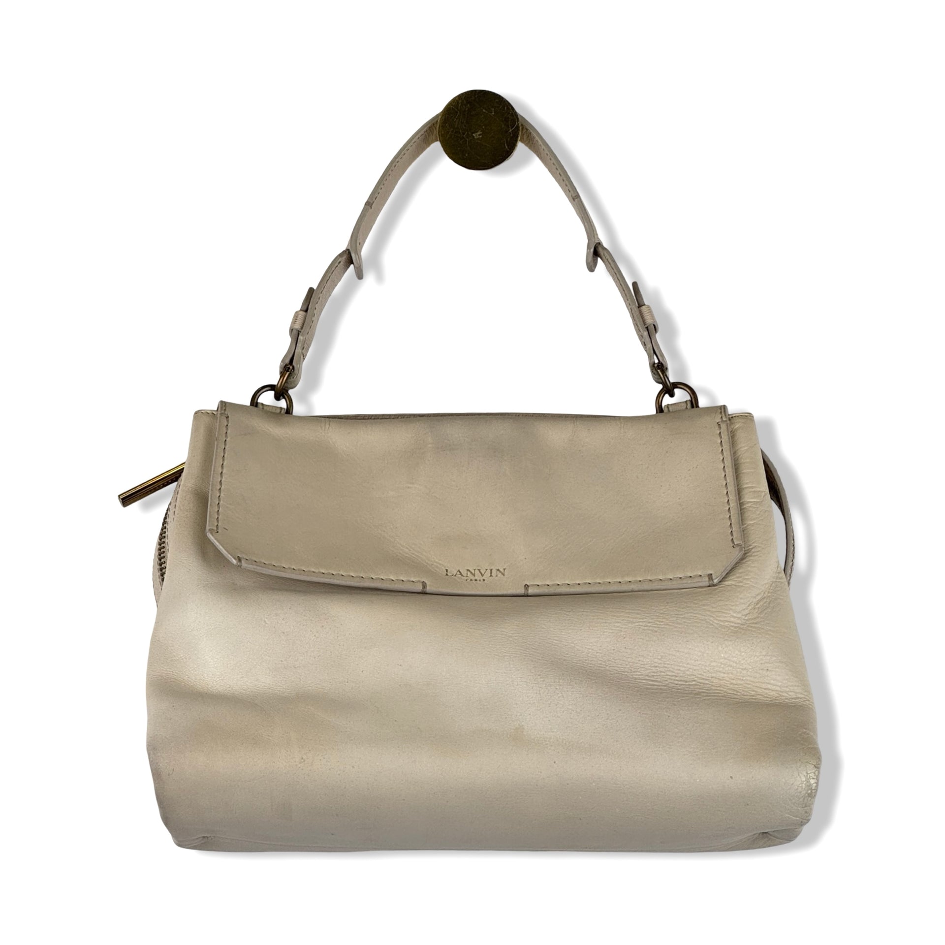 Lanvin Leather Flap Bag