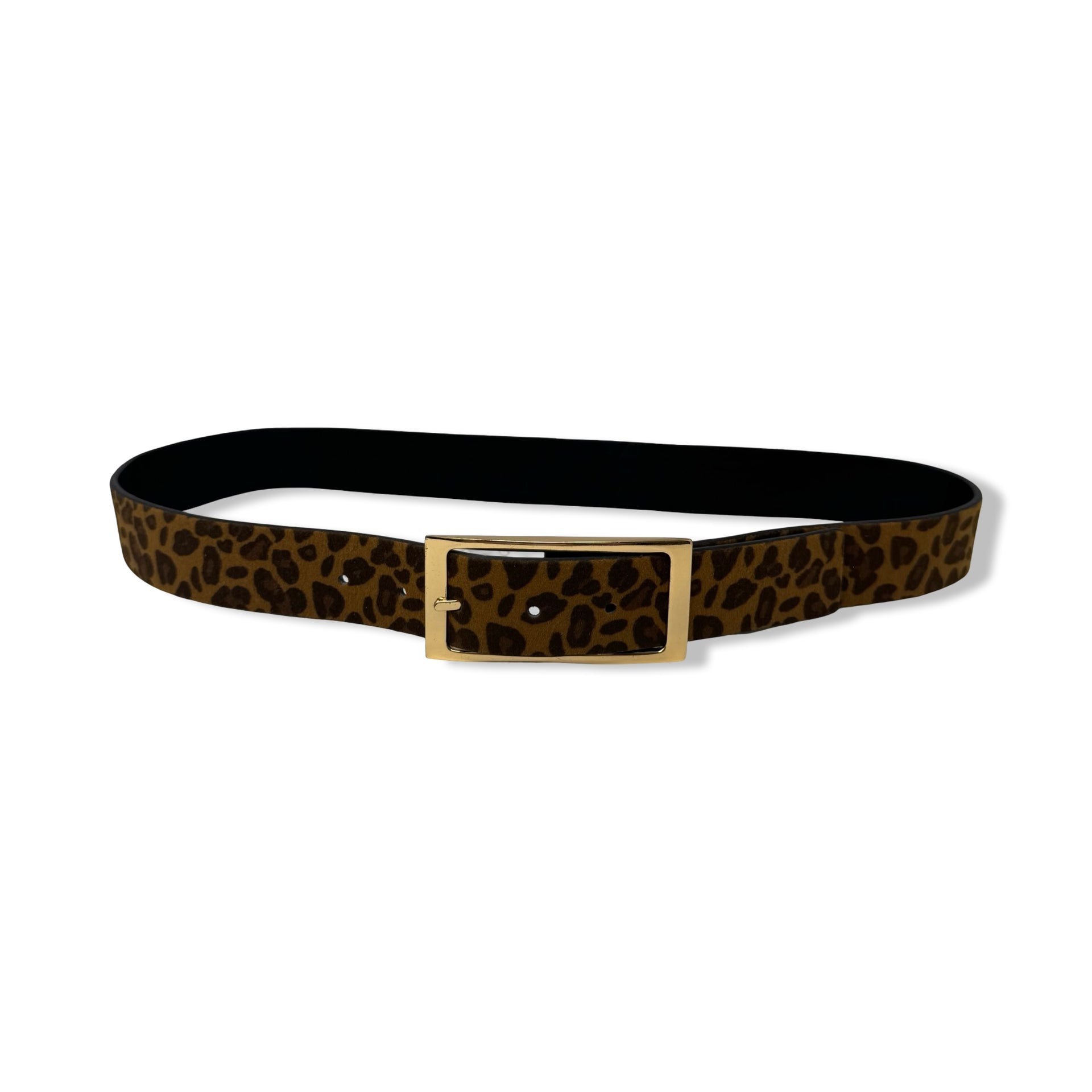 Linea Pelle Leopard Print Belt