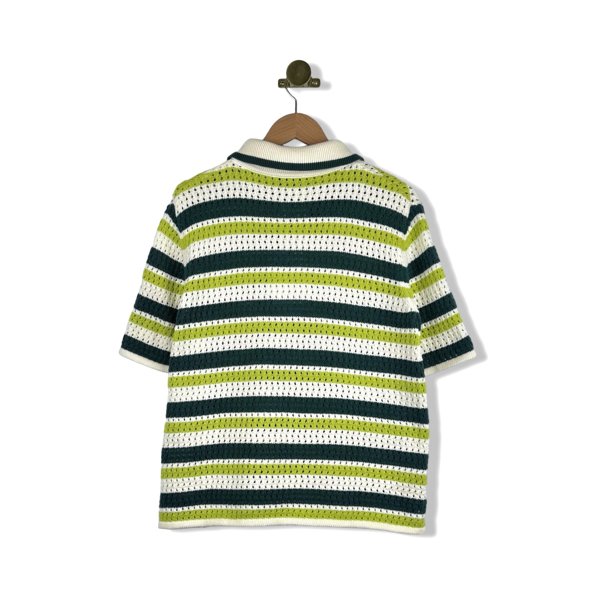 ALIGNE Dex Crochet Striped Top