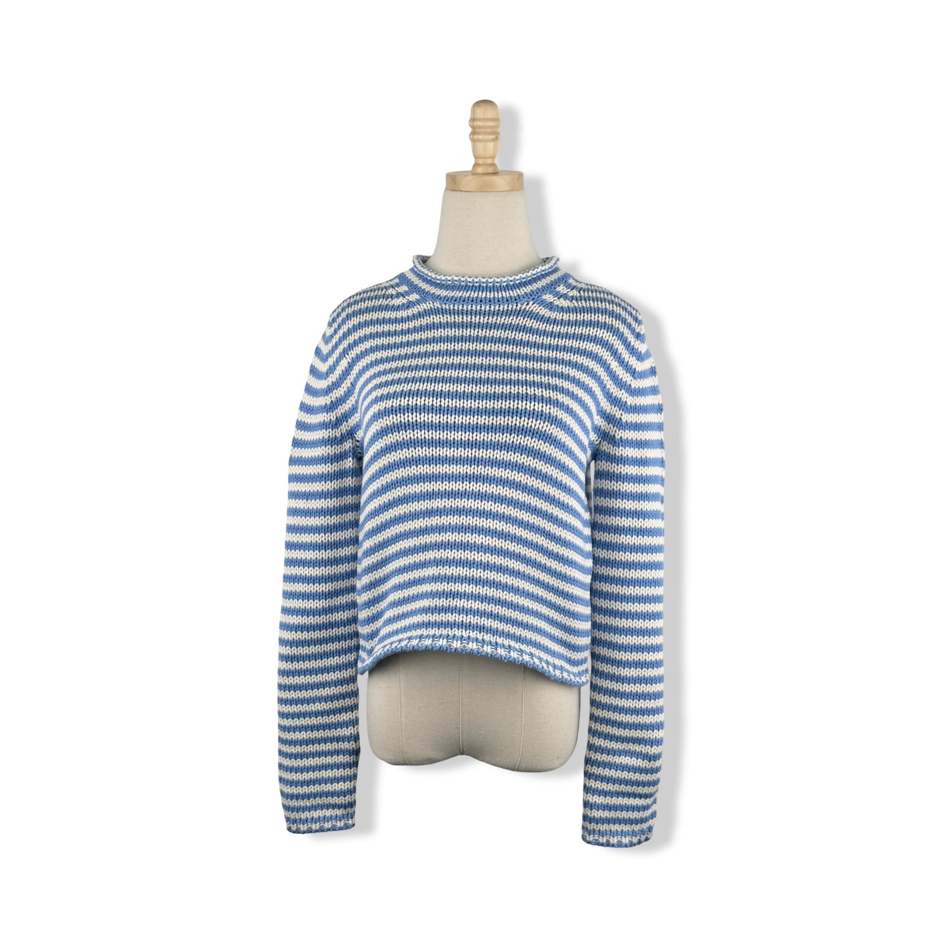 La Ligne Thick Knit Striped Sweater