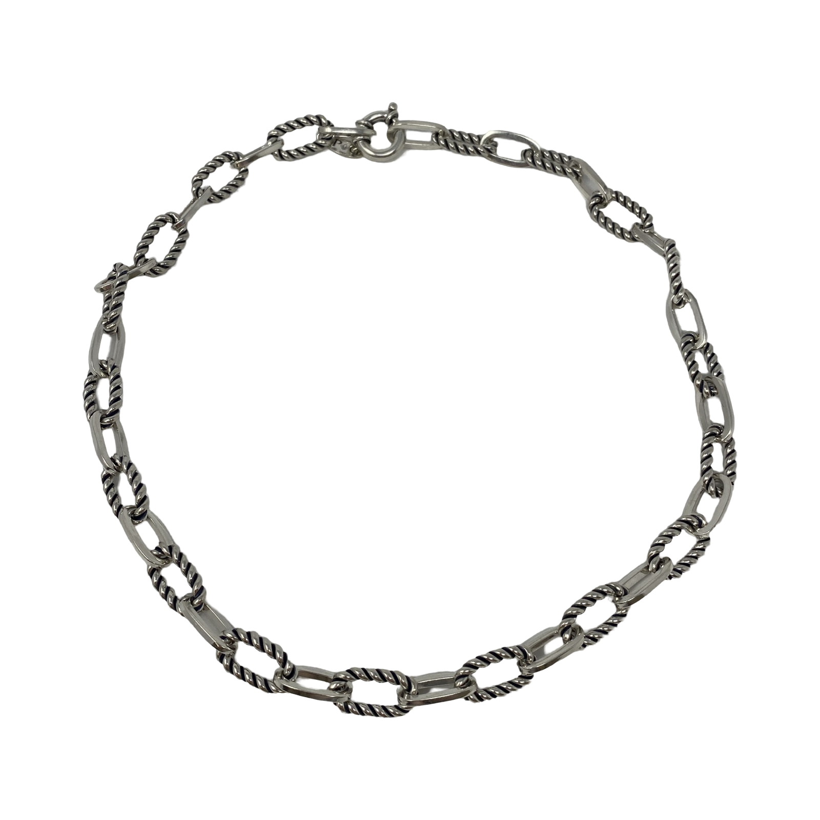 Phillip Gavriel Sterling Silver Oval Link Chain Necklace