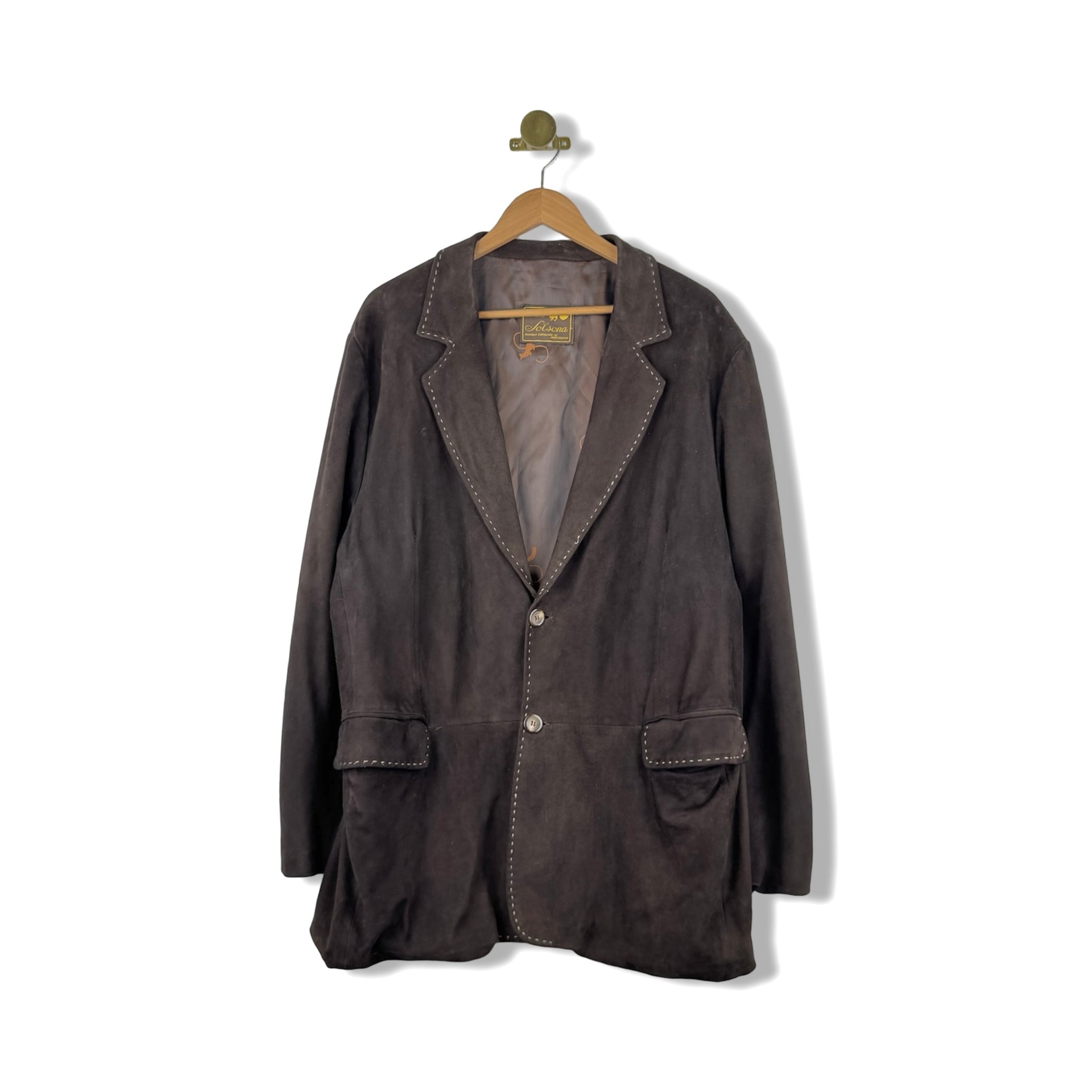 Peleteria Solsona Suede Blazer