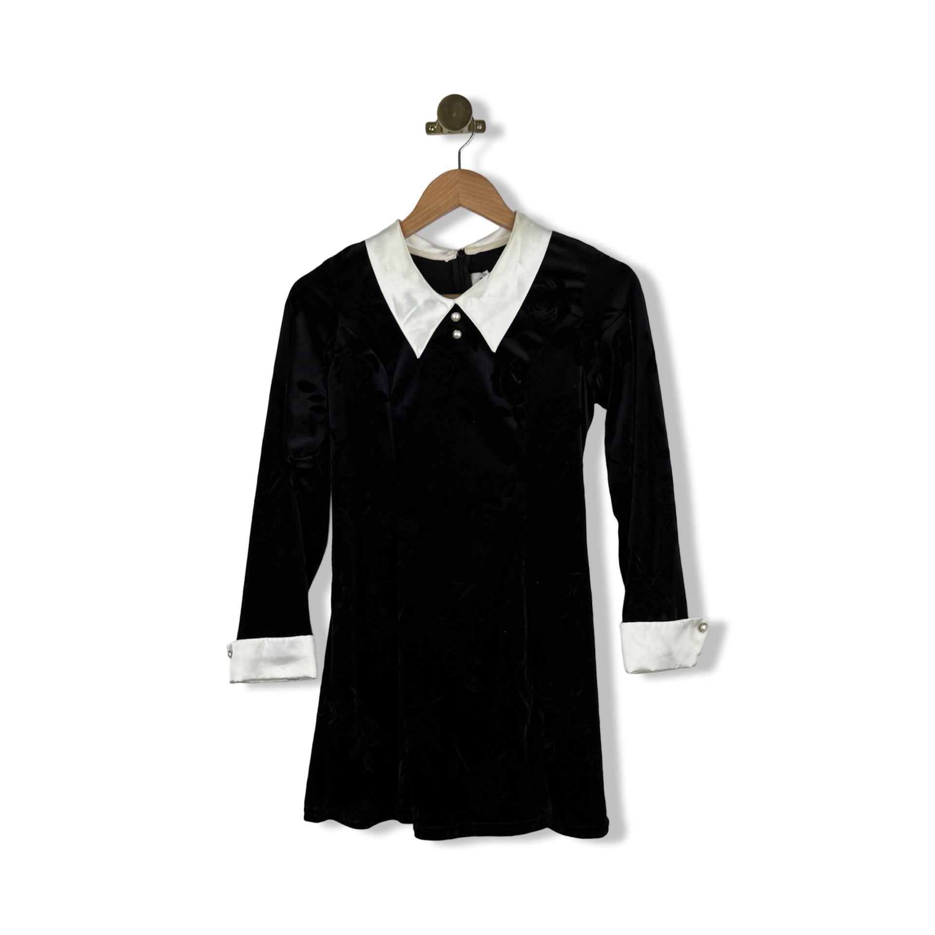 Vintage California Concepts Velvet Babydoll Dress