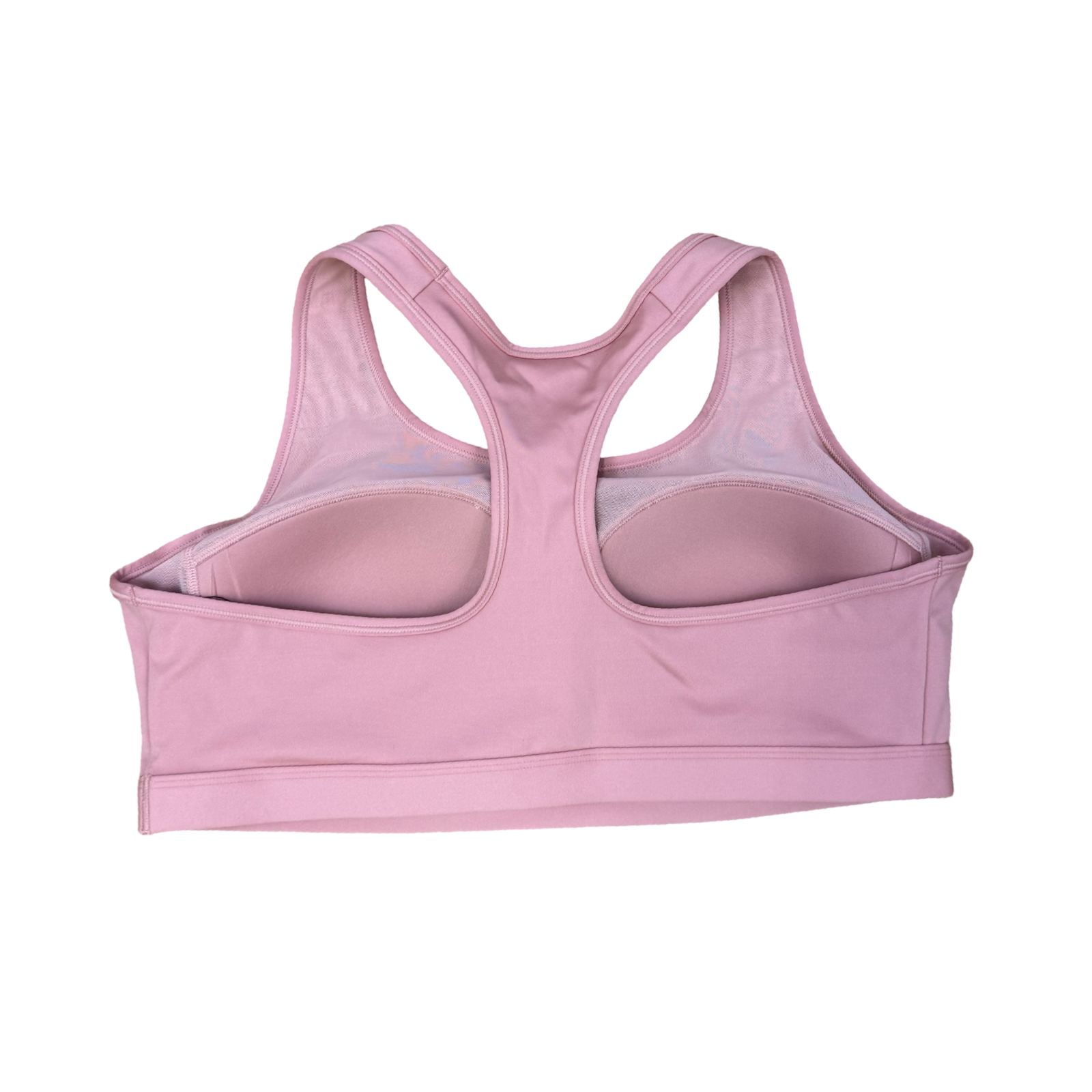 Nike Light Pink Medium Support Swoosh Bra