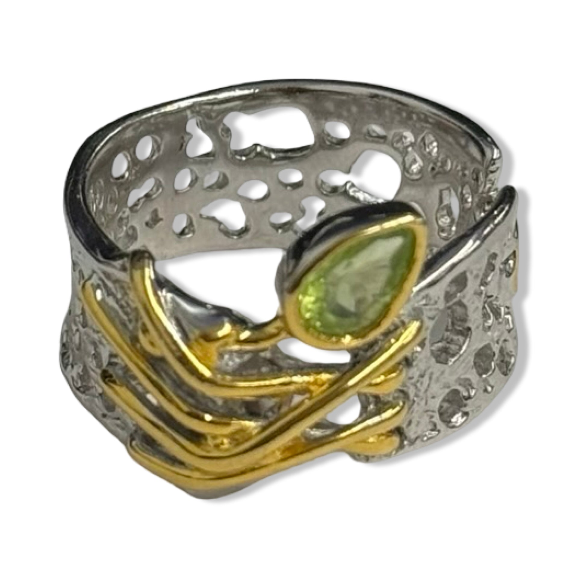 EDITH London Two-Tone Ring