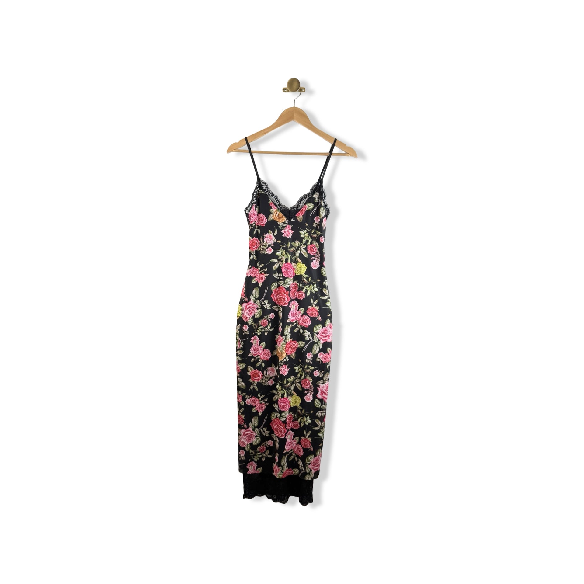 AFRM Floral Lace Slip Dress