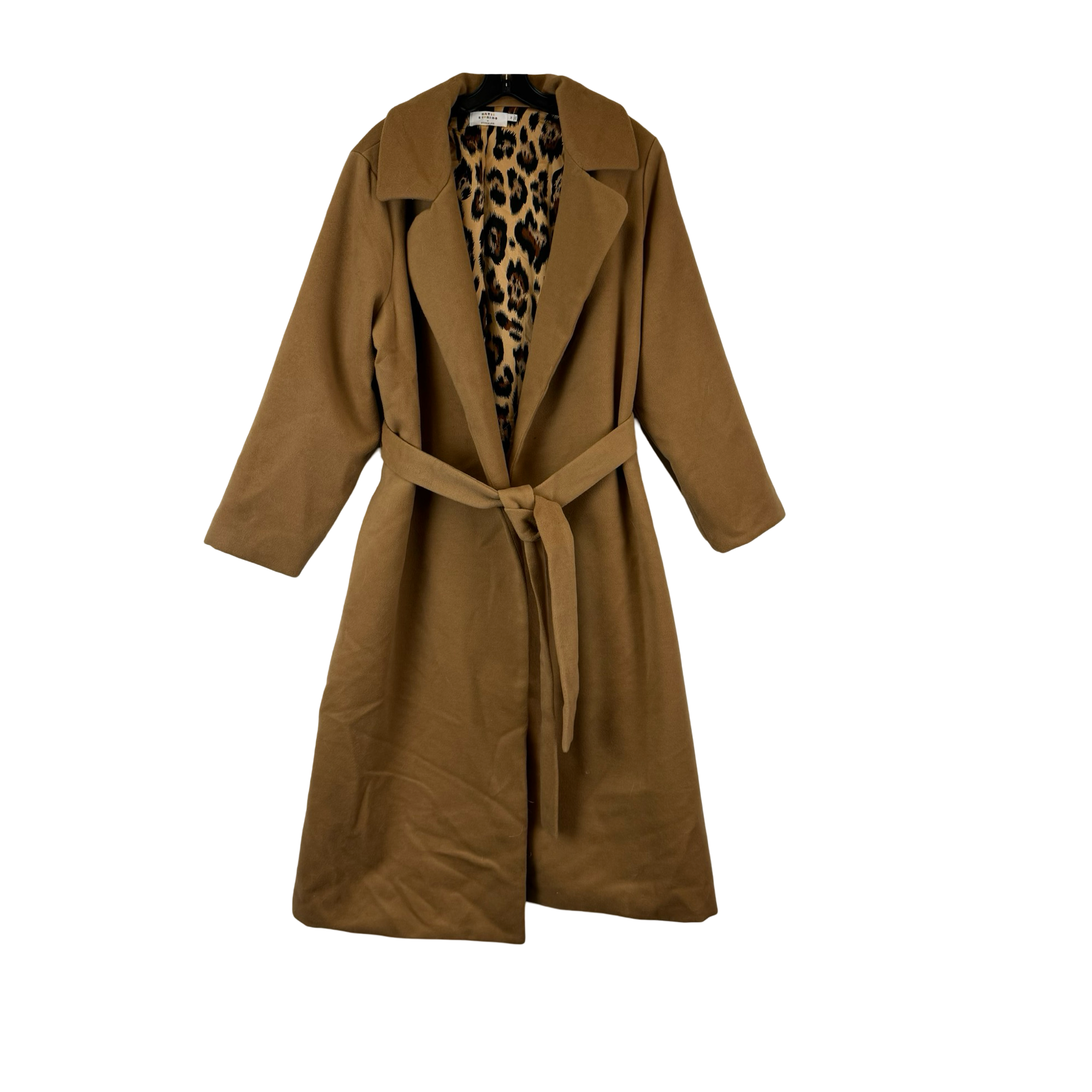 Katie Sturino x Stitch Fix Camel Overcoat