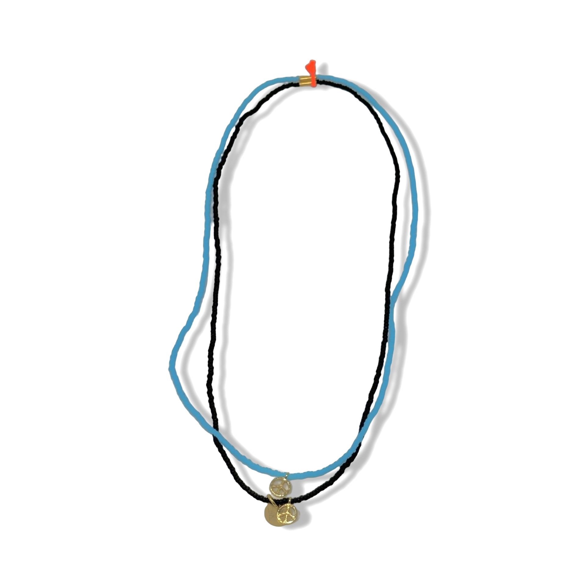 Bluma Project Peace Out Mixed Beaded Choker Set