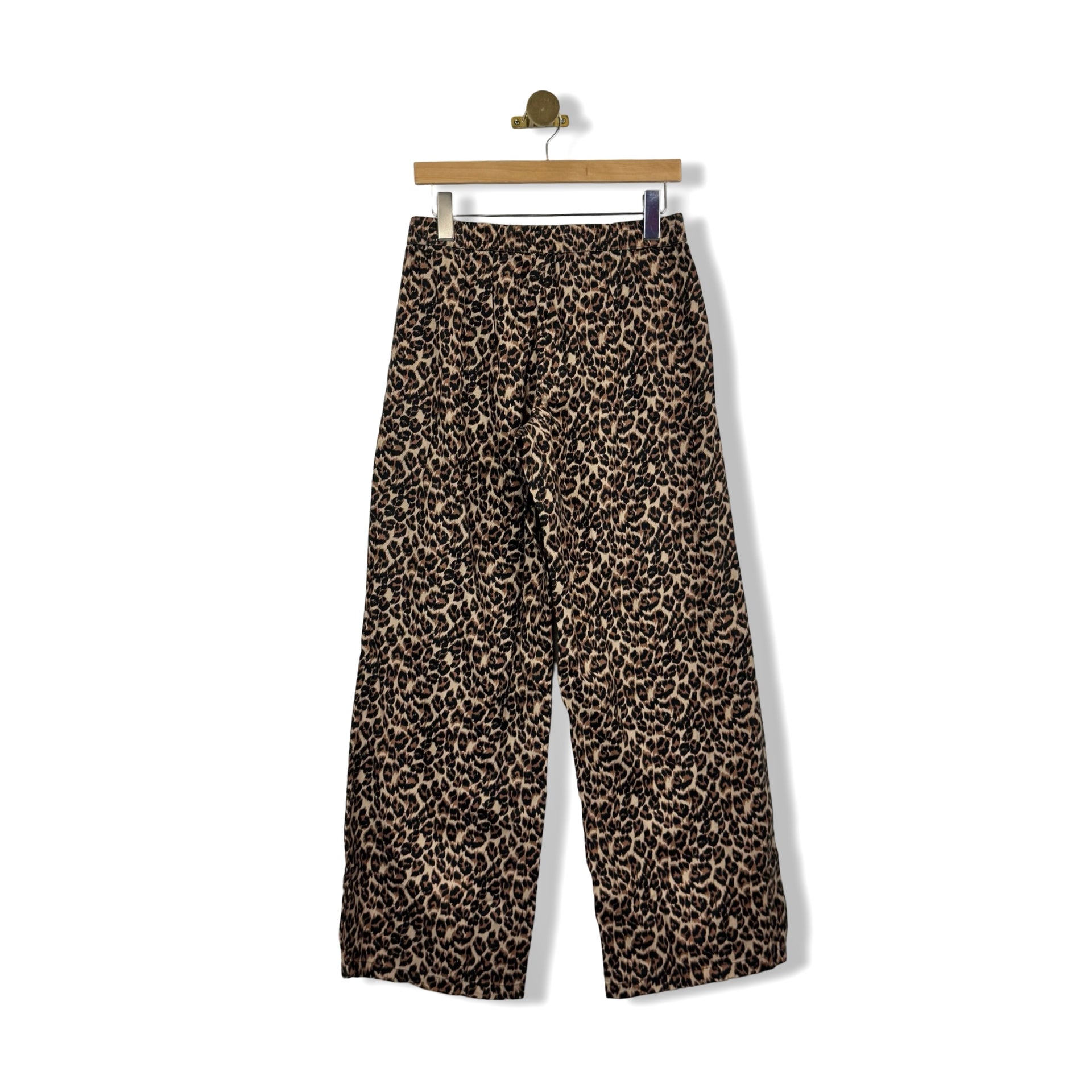 Aerie Off-Duty Leopard Flannel Pajama Trouser