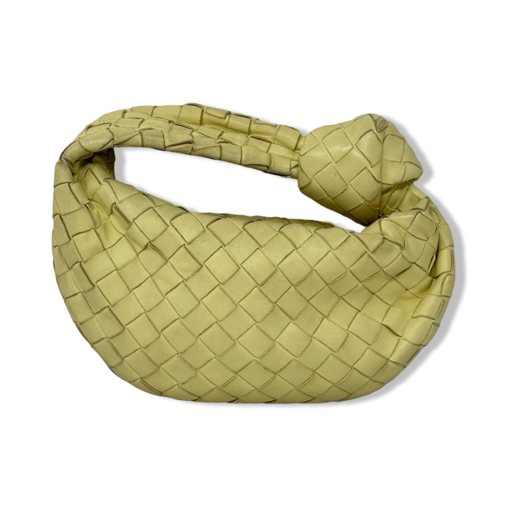 Bottega Veneta Yellow Mini Jodie Bag