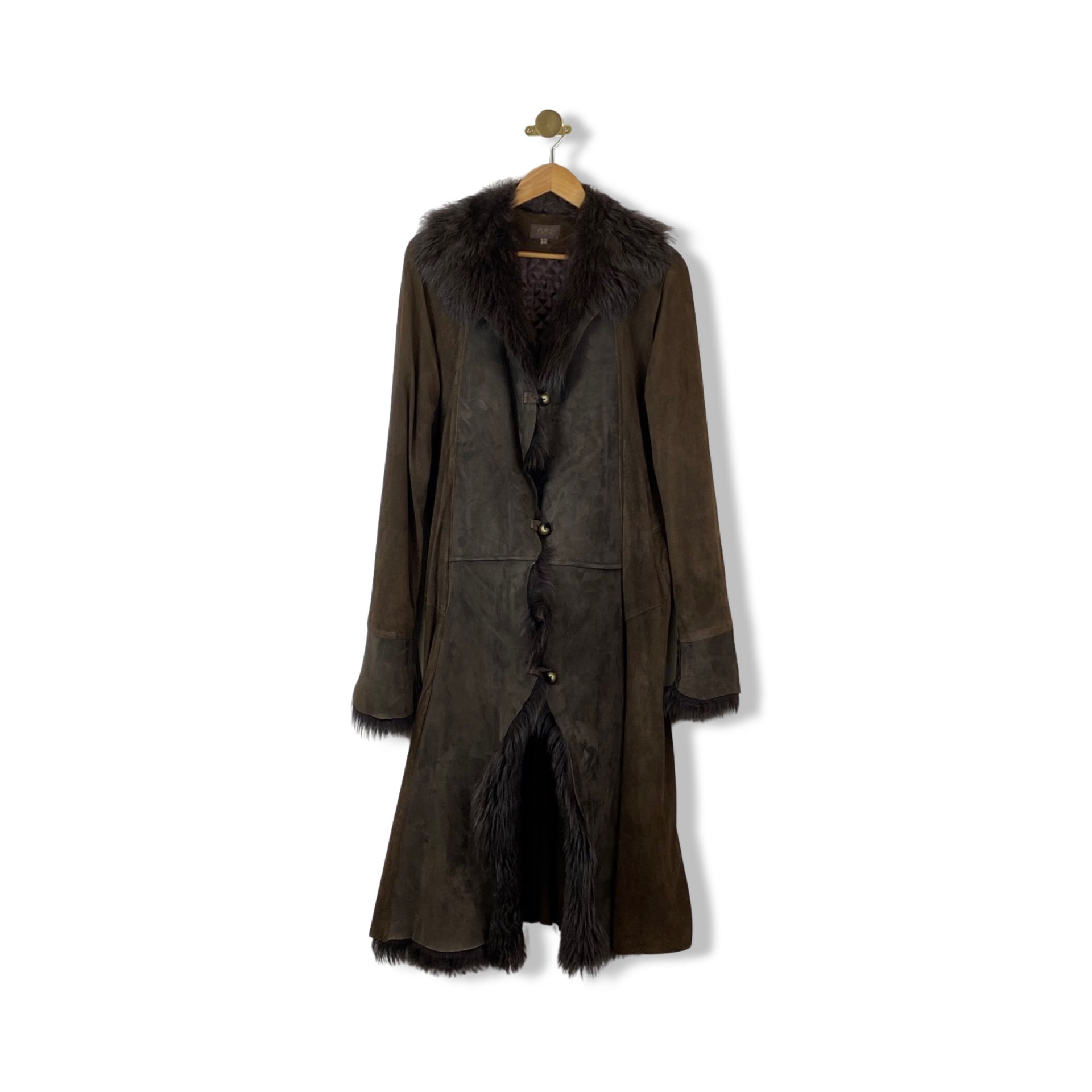 Vintage Pure Collection Suede Duster