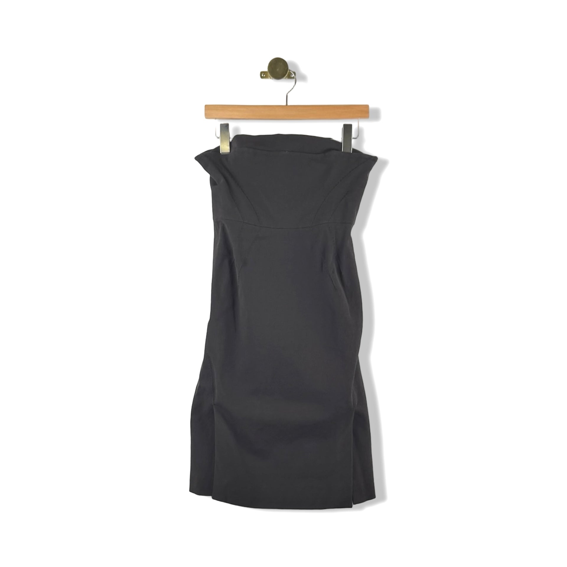 Zac Posen Pebble Grossgrain Strapless Dress