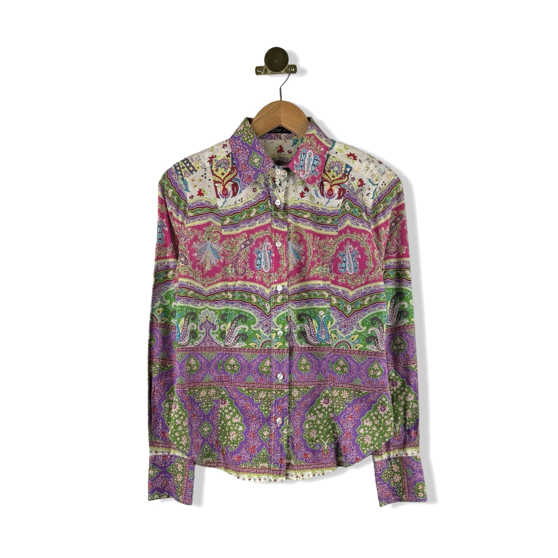 Etro Paisly Fitted Button-Down Shirt