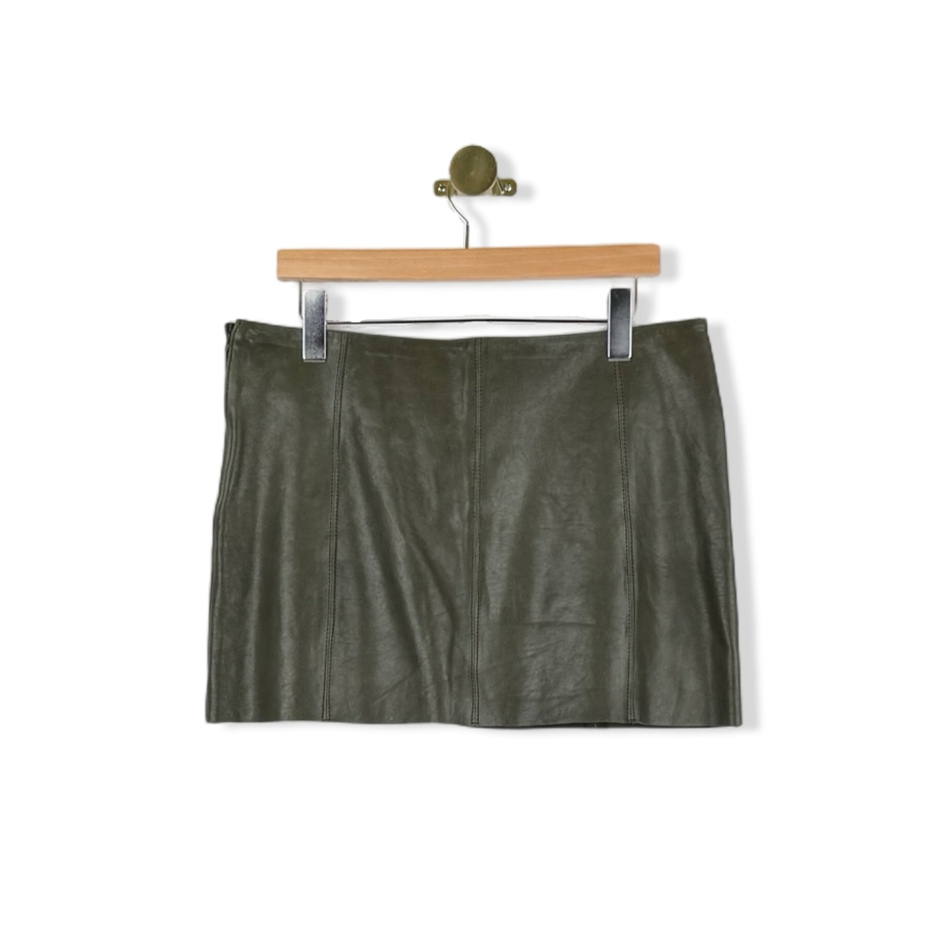 Paloma Wool Leather Mini Skirt