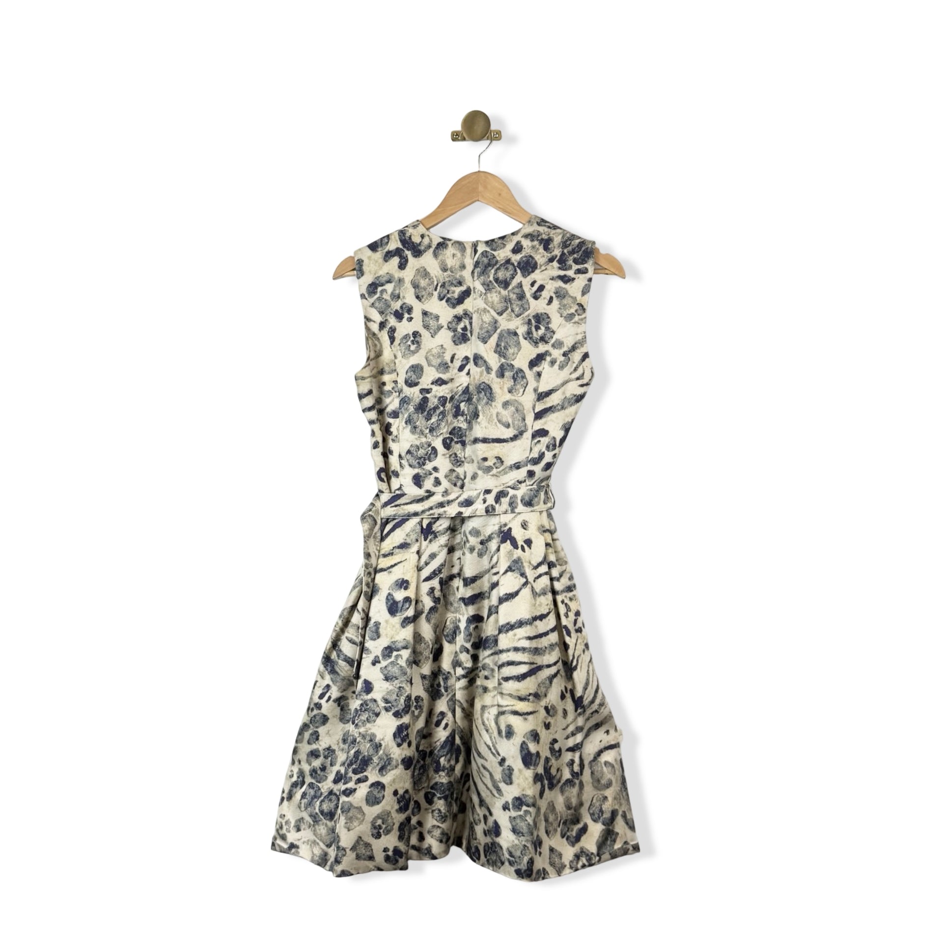 PAUW Animal Print Midi Dress