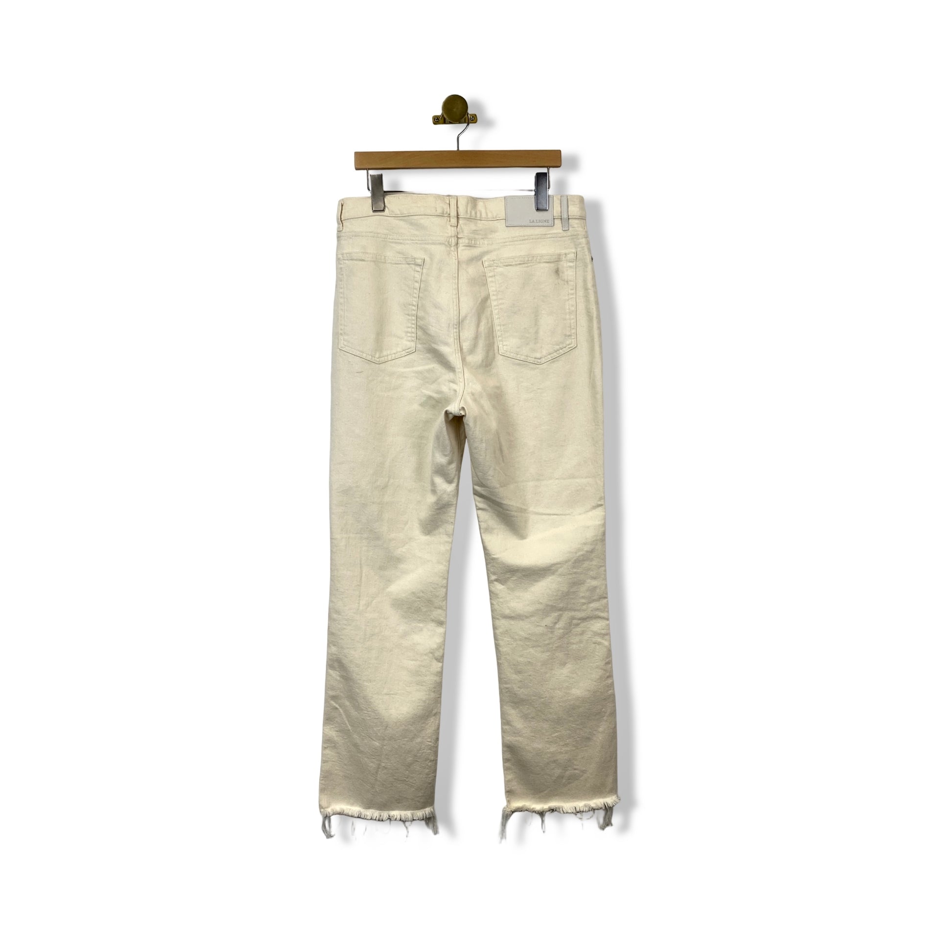 La Ligne 5-Pocket Raw Edge Jeans