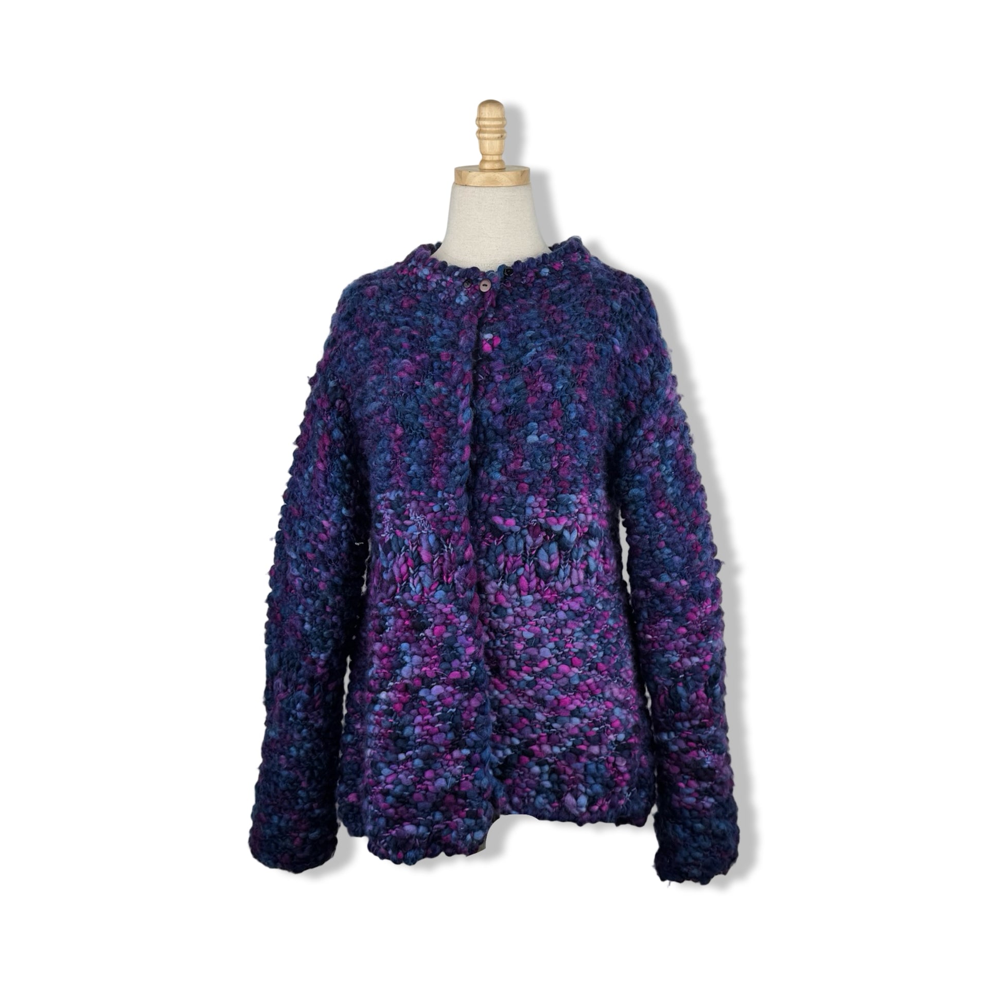 Vintage Chunky Knit Jacket