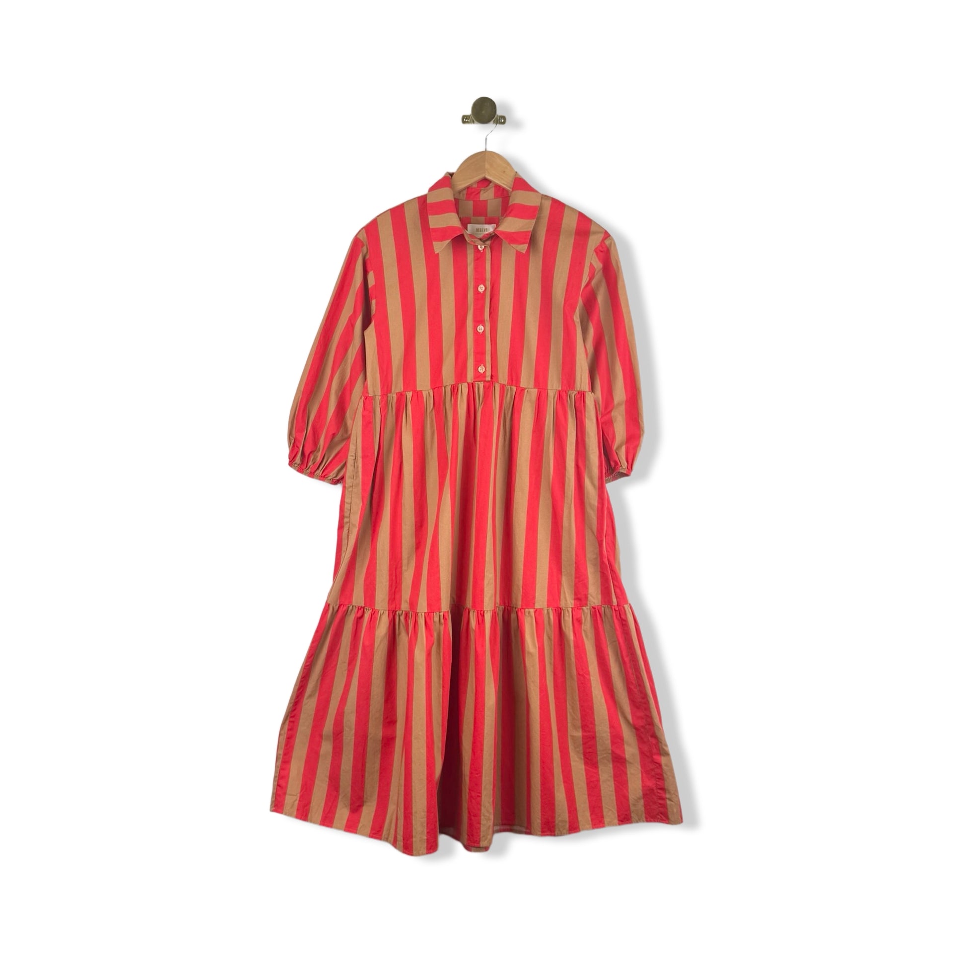 Maeve Striped Maxi Dress