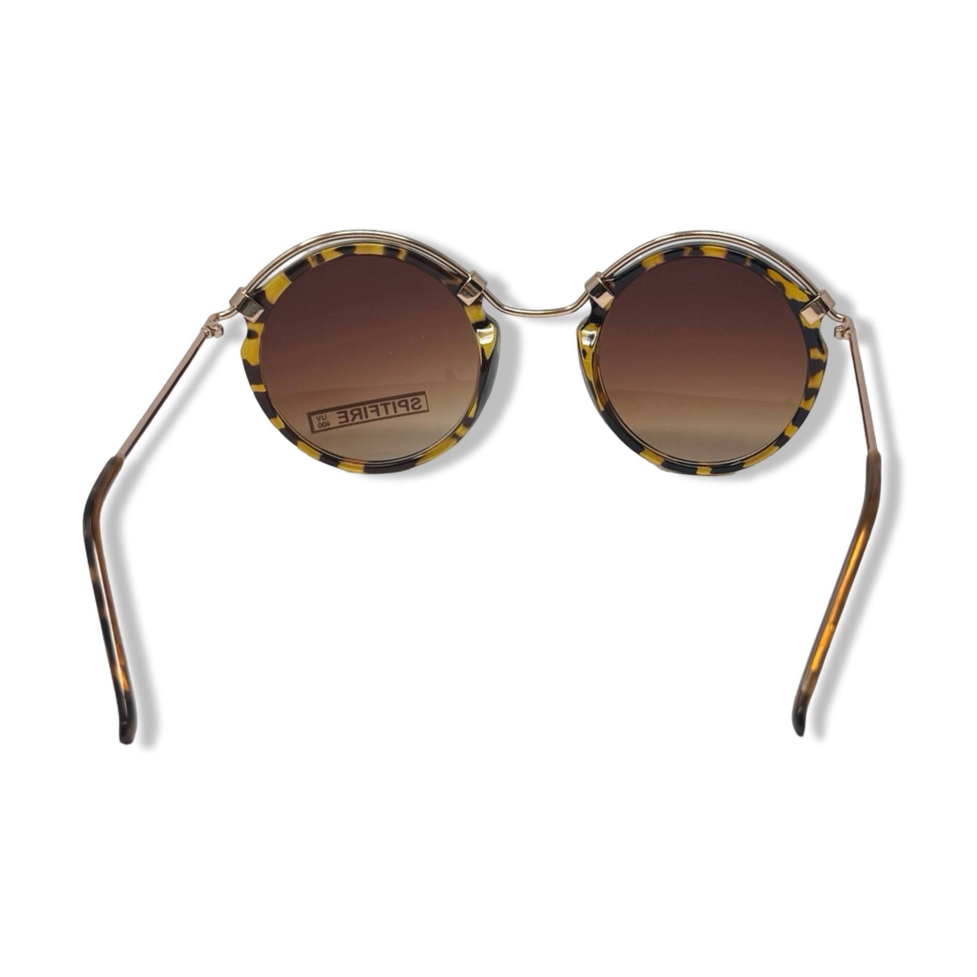 Spitfire Tortoise A-Teen Round Sunglasses