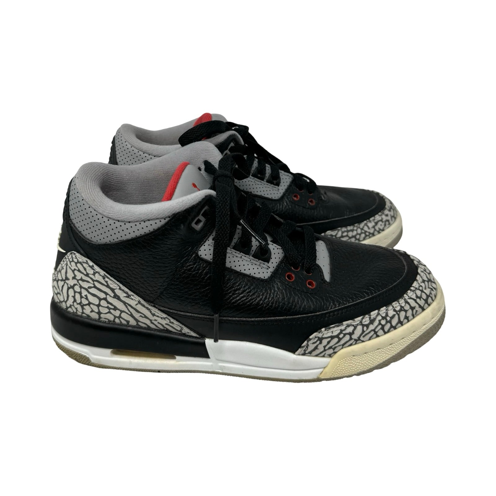 Nike Air Jordan Retro 3 Black Cement Sneakers