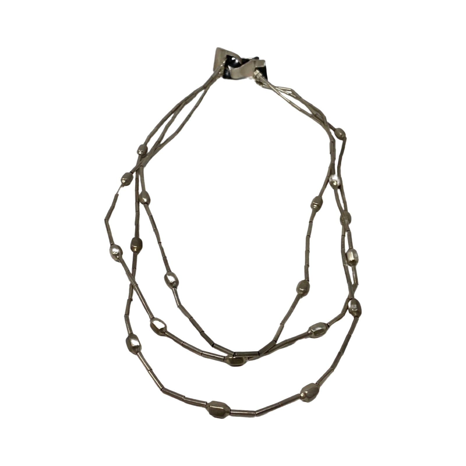 Priscila Sterling Silver Layered Necklace