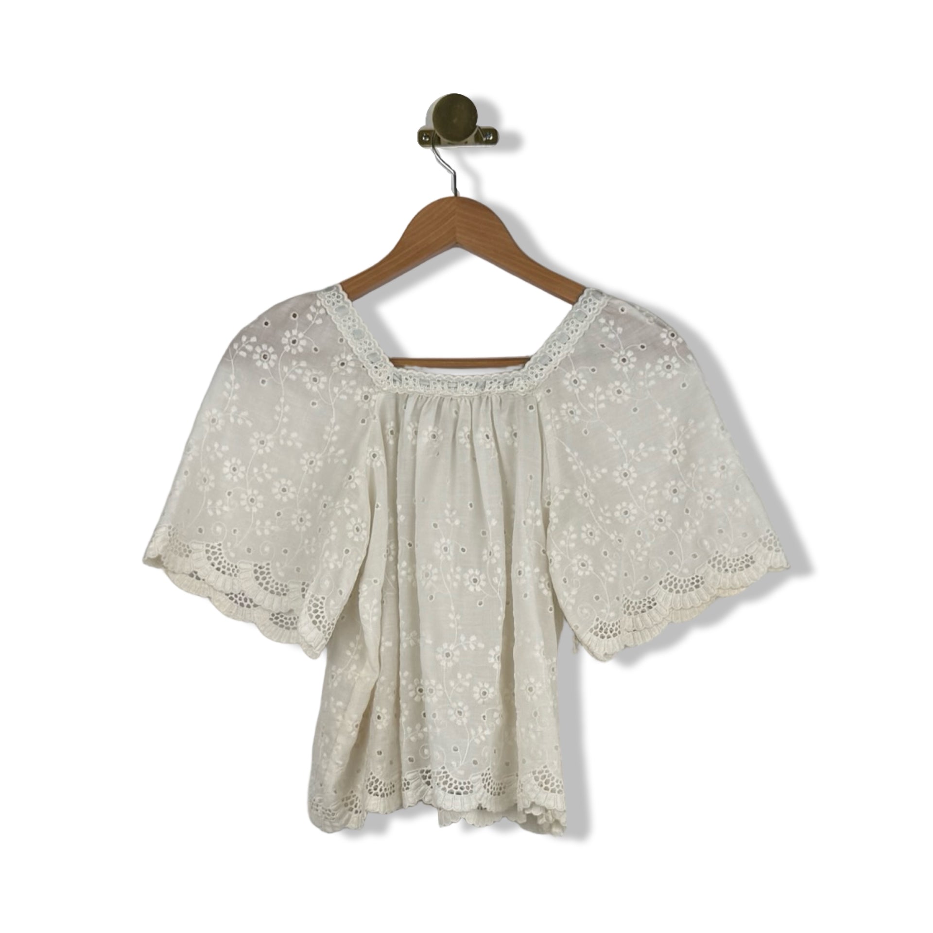 Vintage Christina Peasant Top