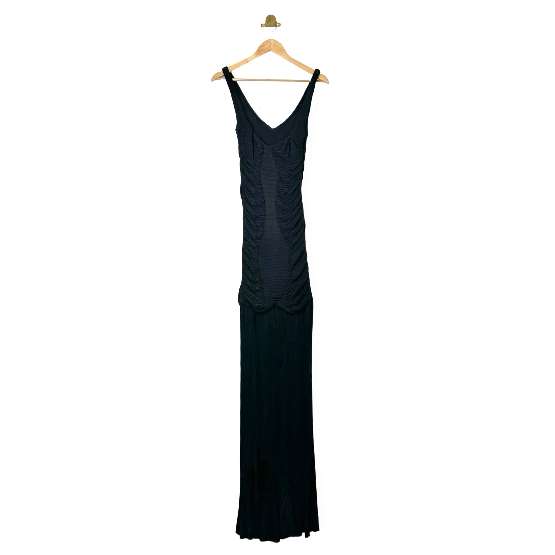 Zac Posen Ruched Maxi Dress