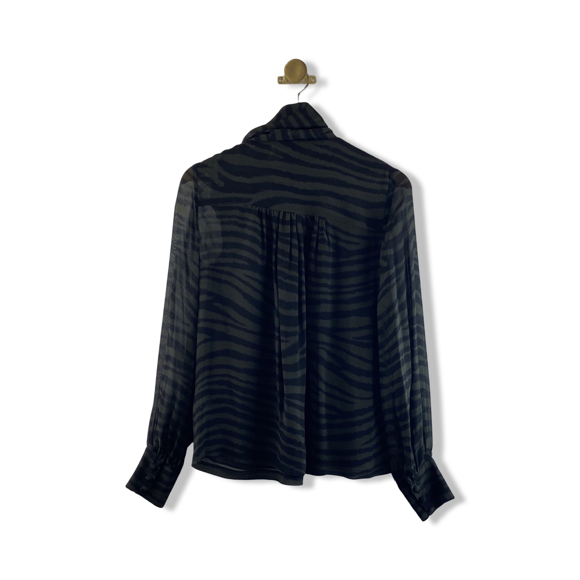 Proenza Schouler Tiger Print Blouse