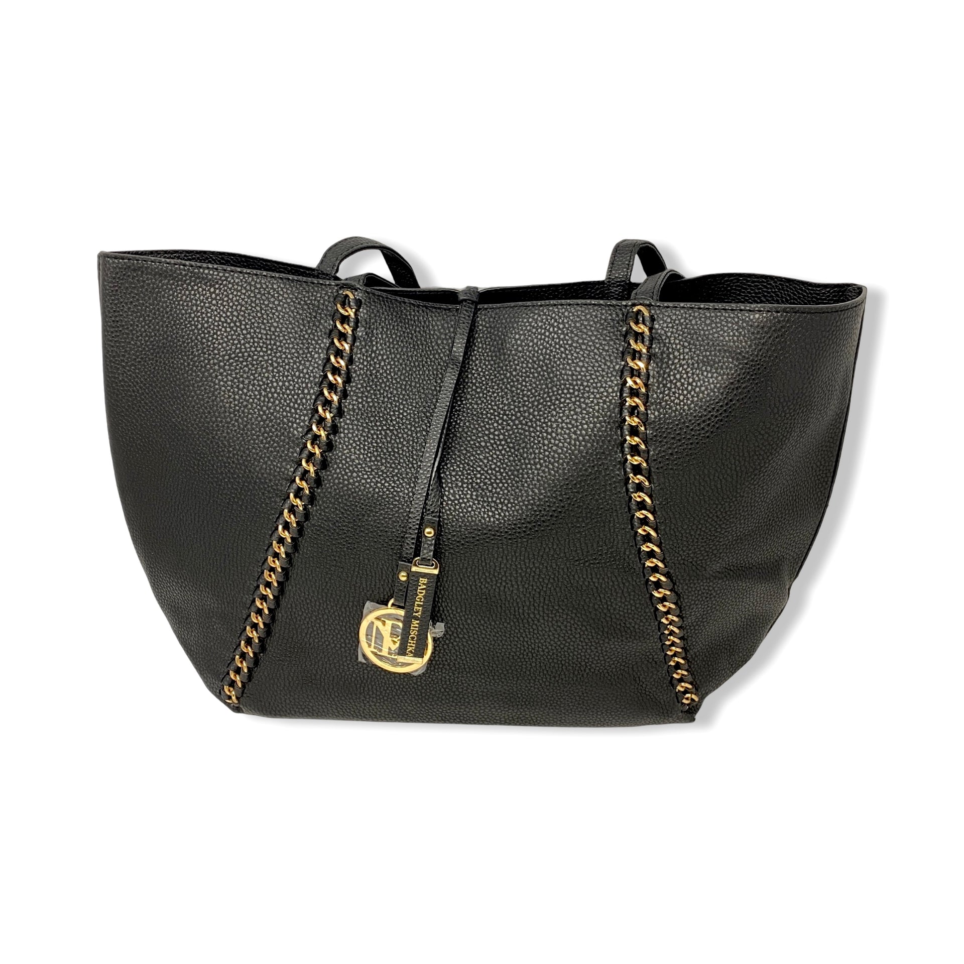 Badgley Mischka Decorative Chain Tote