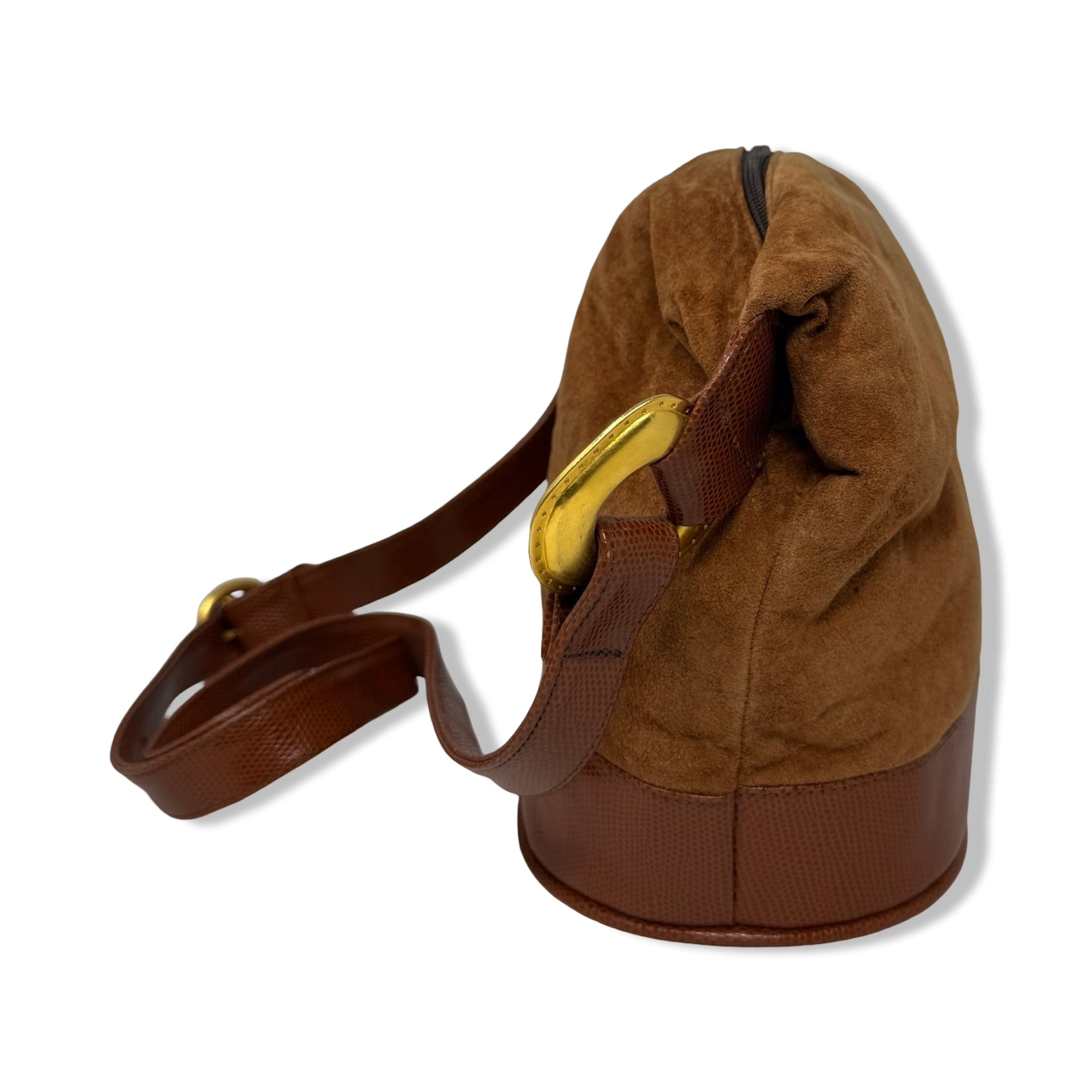 Vintage R.J. Graziano  Snakeskin Strap Crossbody Bag