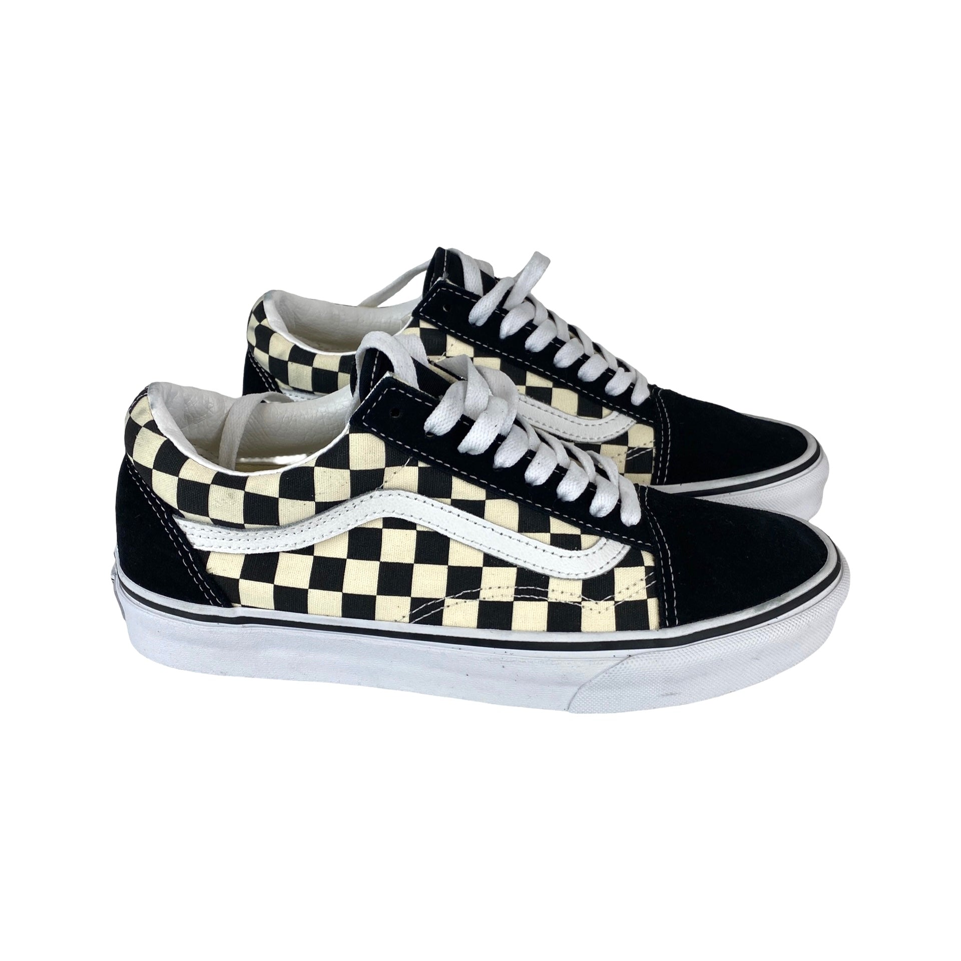 Vans Old Skool Check Print Sneakers