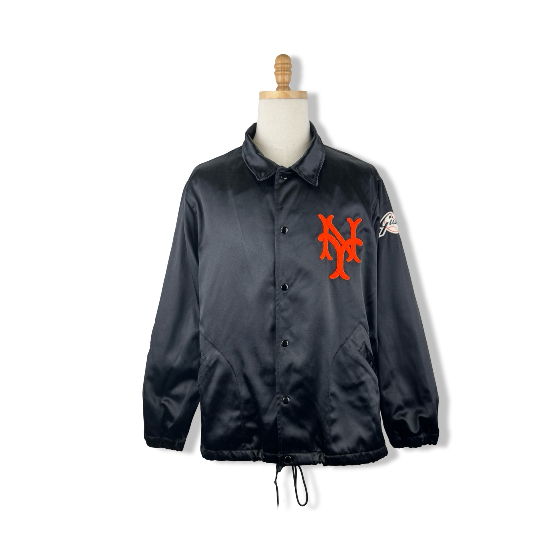 Cooperstown Collection Giants Satin Windbreaker Jacket
