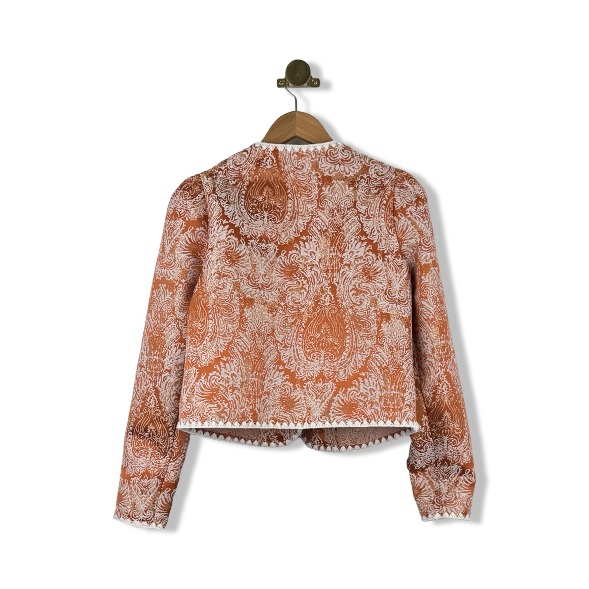 Area Stars Satin Patterned Jacket