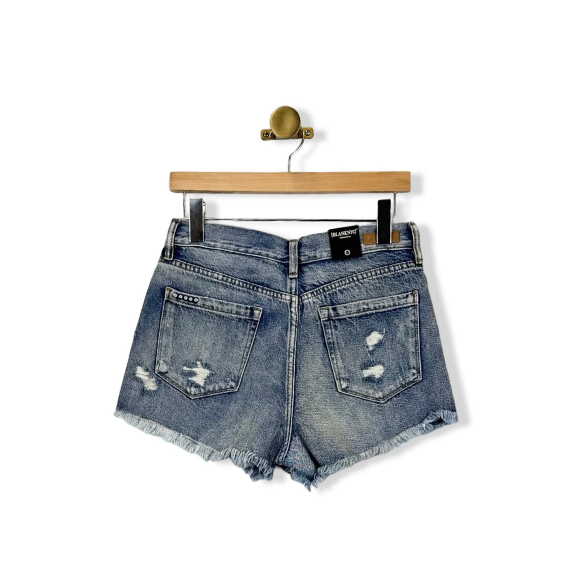 BLANKNYC Distressed Denim Shorts