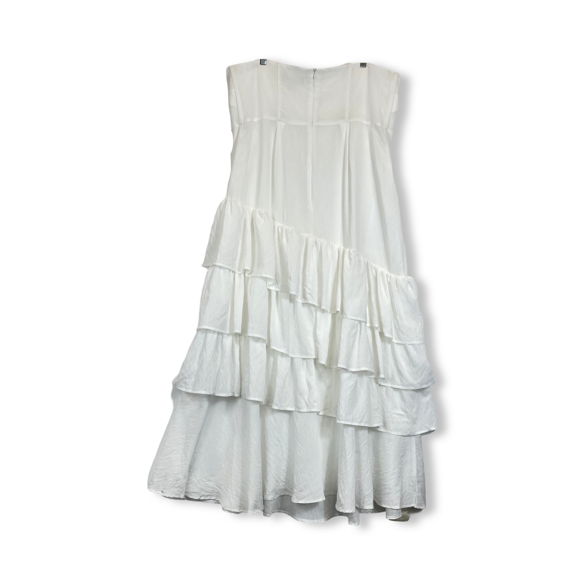 Eloquii Strapless Ruffle Dress