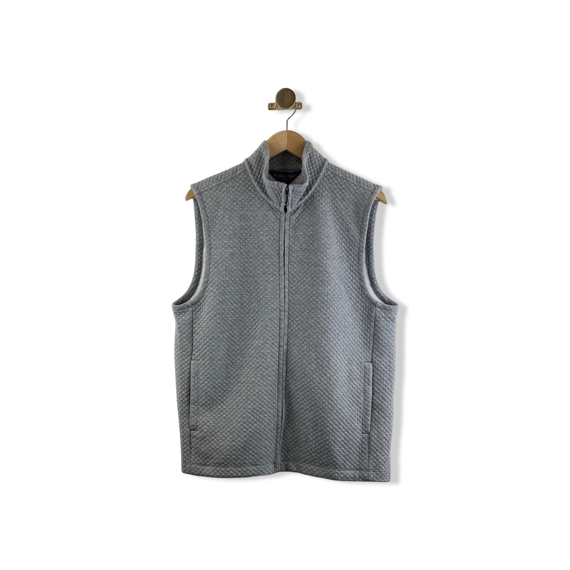 Brooks Brothers Knit Quilted Vest