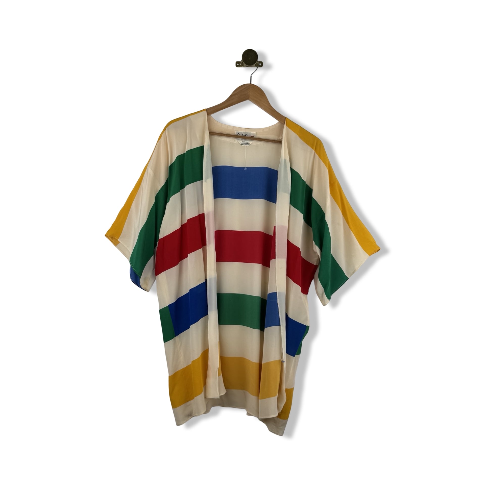 Vintage Wendy Feder Silk Fly-Away Cardigan