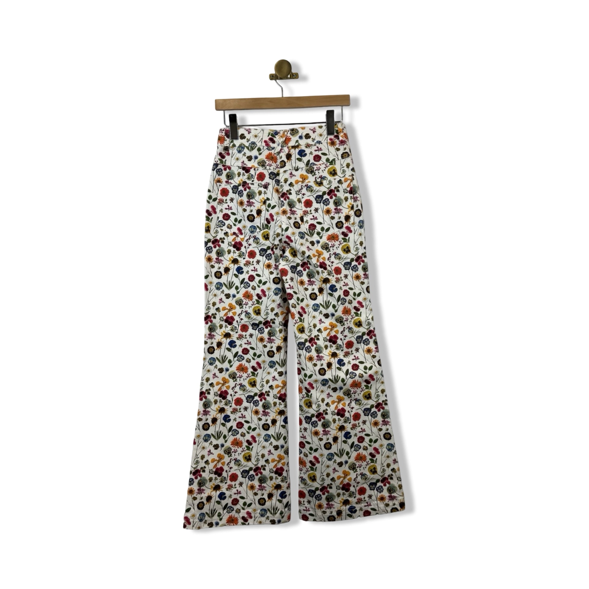 Rachel Antonoff Floral Mike Pant