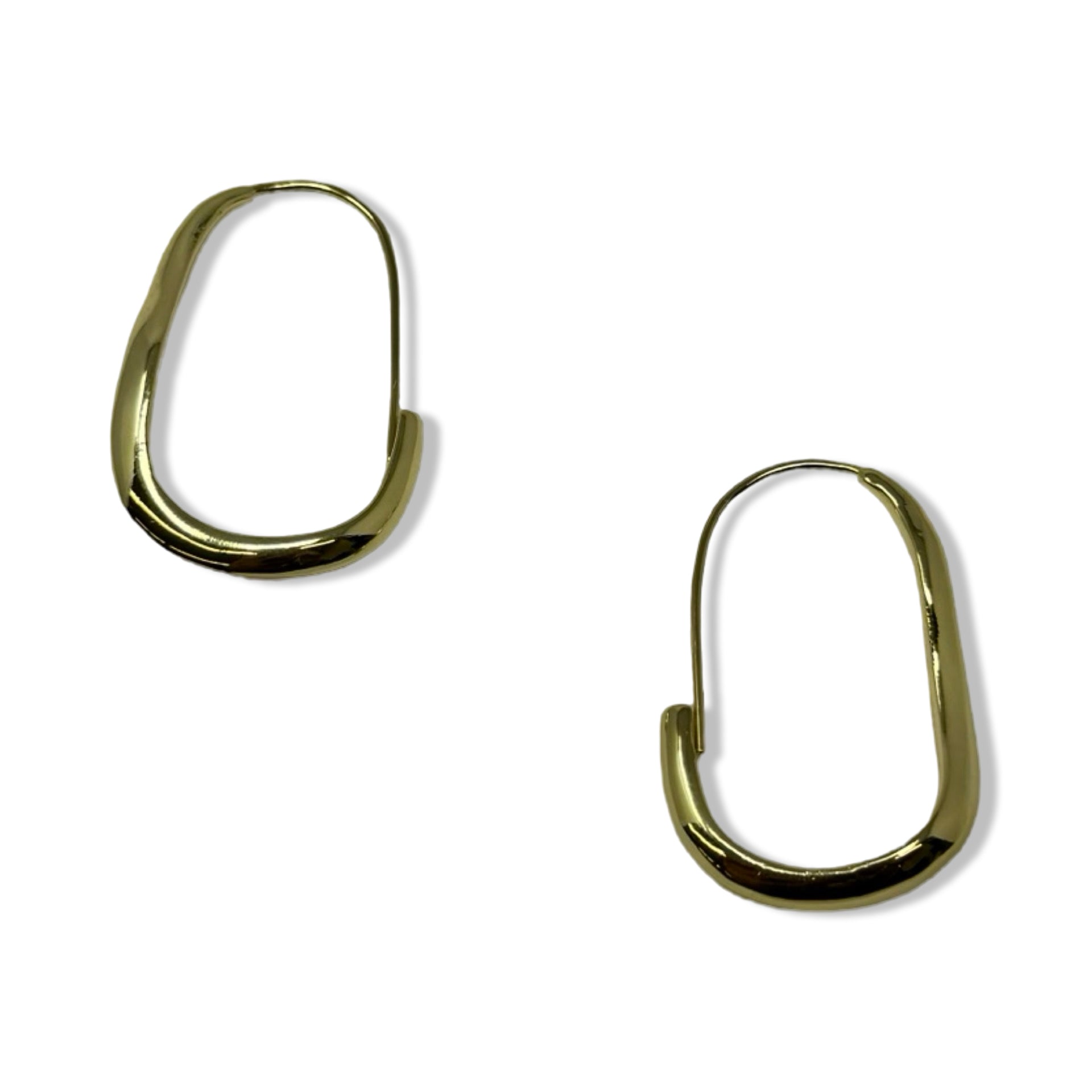 Shashi Mia Wave Hoop Earrings