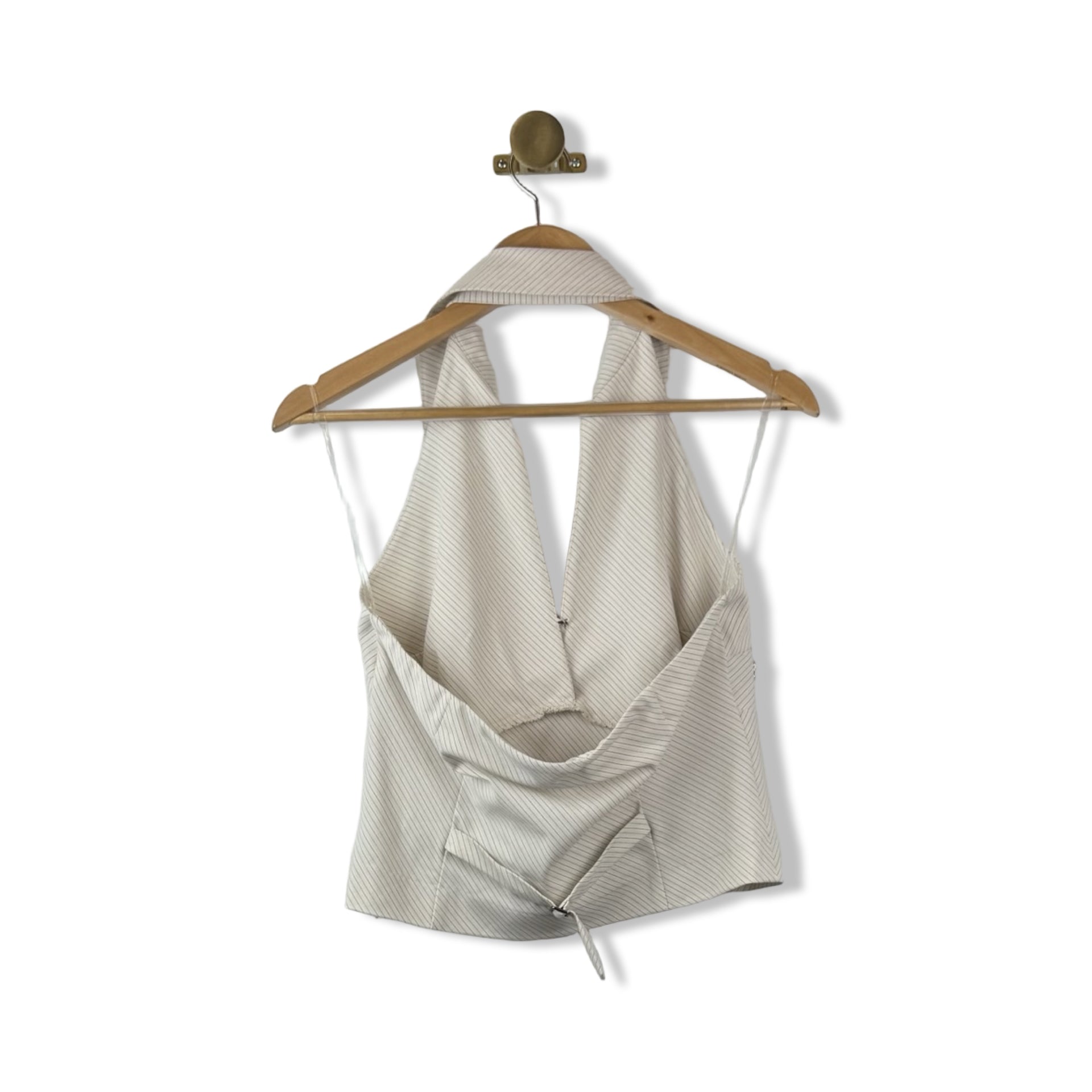 Decor Collared Halter Top