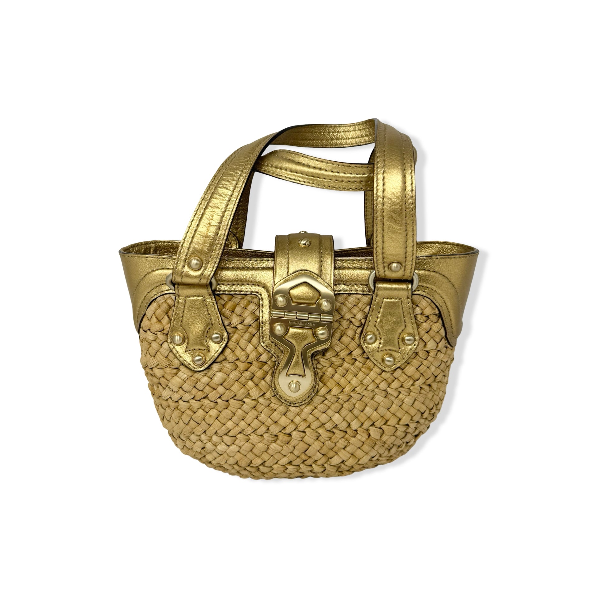 Michael Kors Antique Gold Handbag