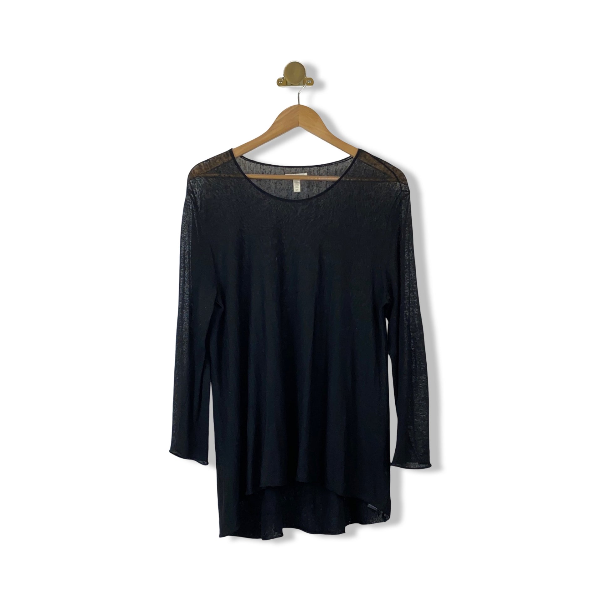 Eileen Fisher Sheer Knit Tunic