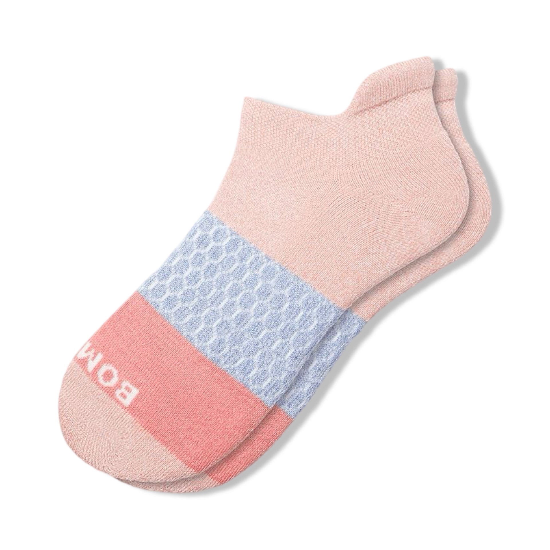 Bombas Marl Tri-Block Cherry Blossom Ankle Socks