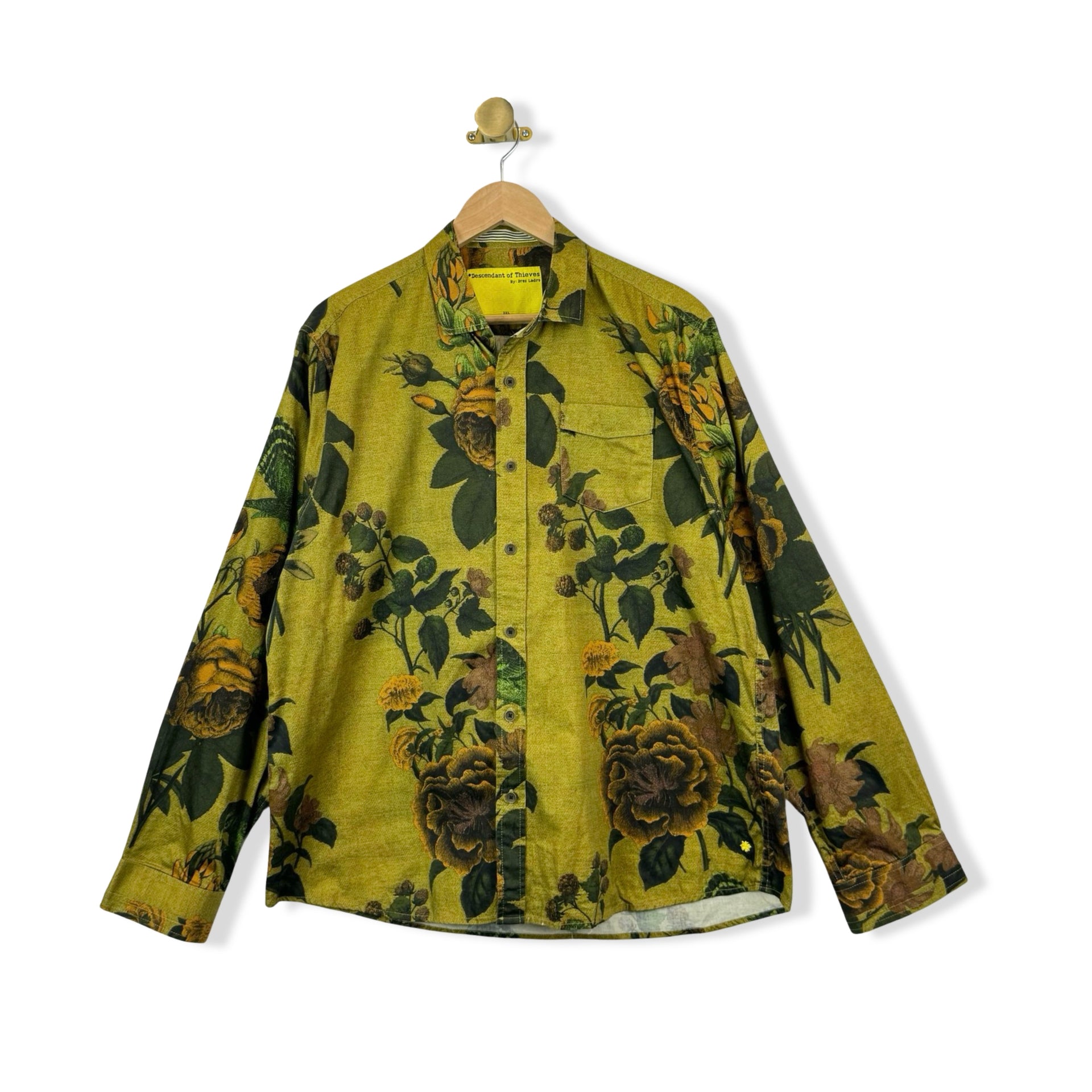 Descendant of Thieves Floral Button Down