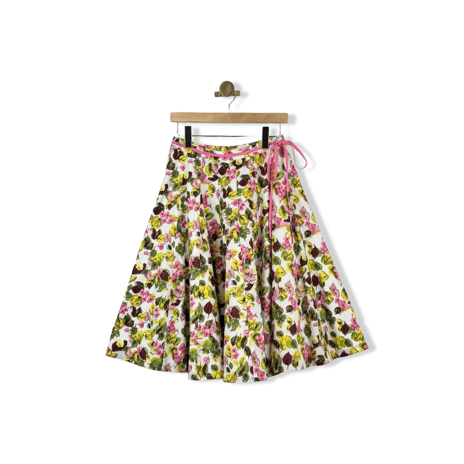 Milly Floral Midi Skirt