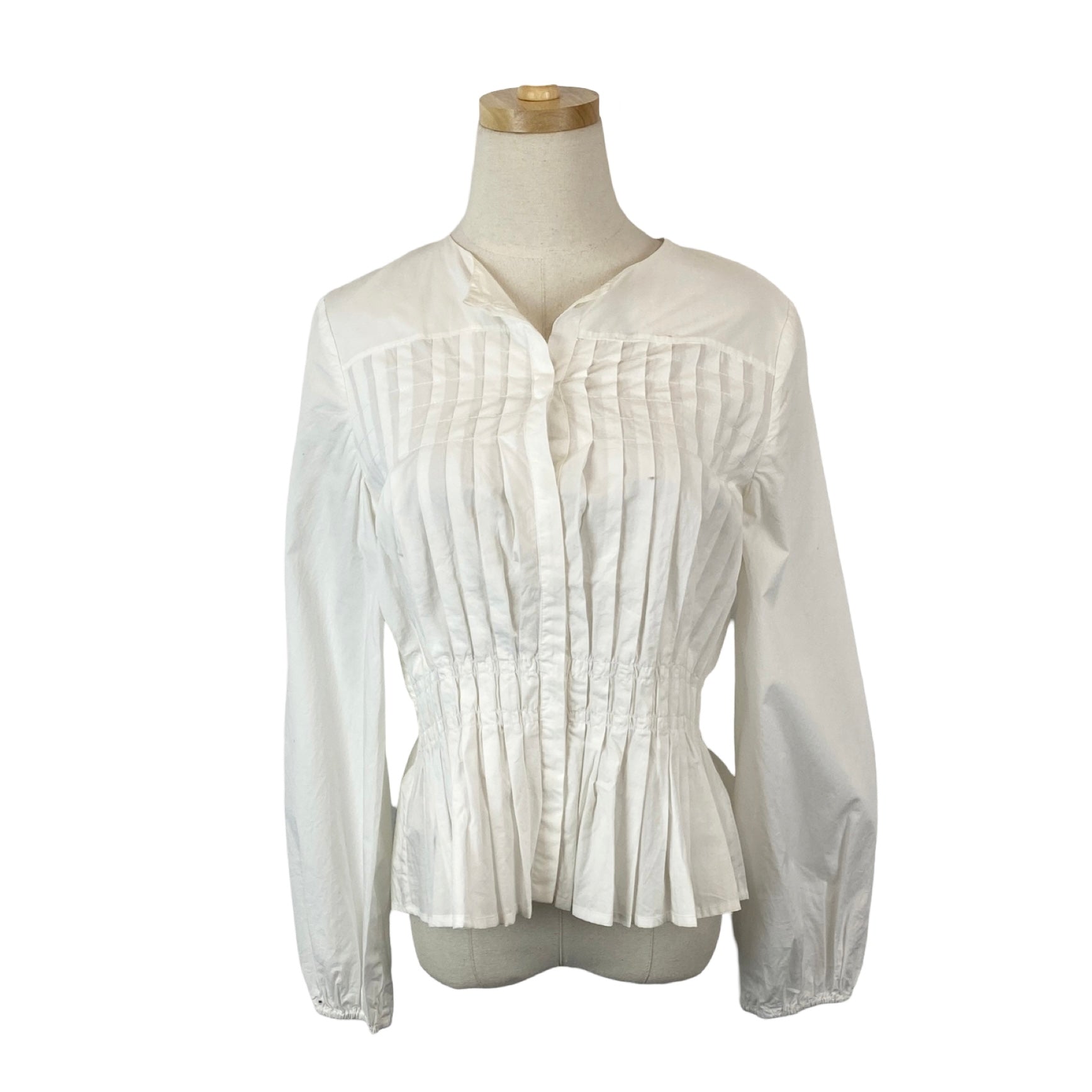 Merlette Pleated Front Blouse