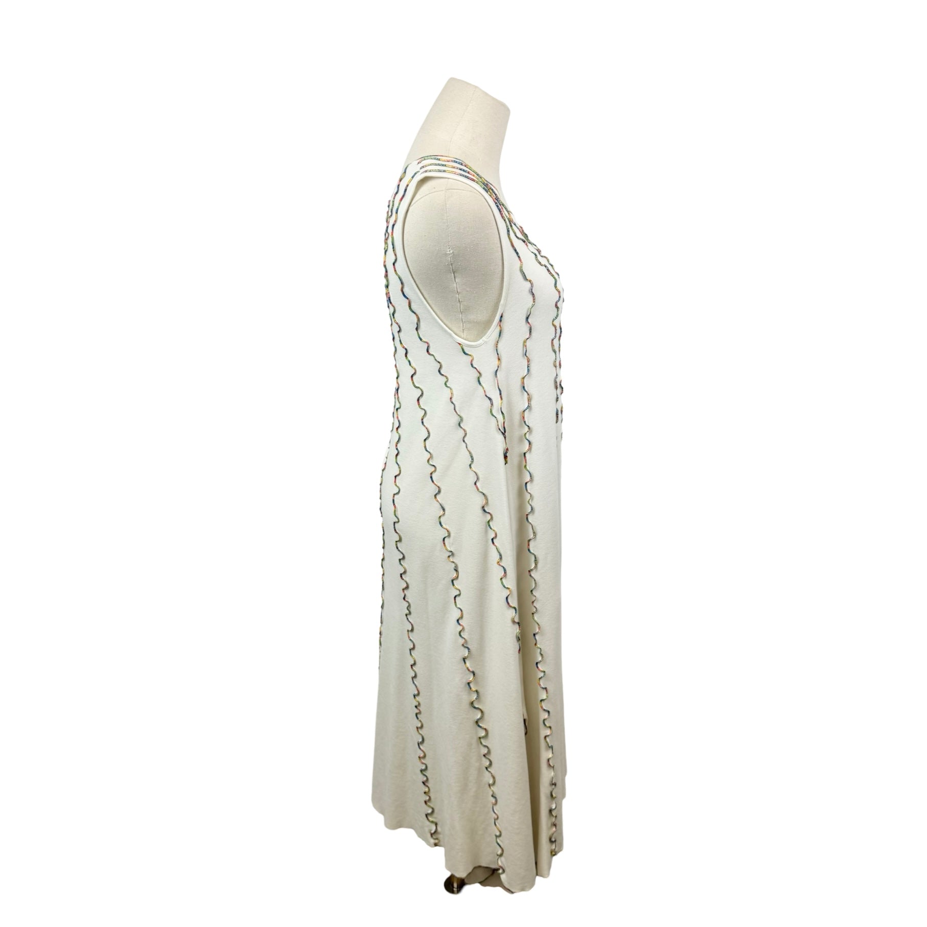 See By Chloe Cloudy White Midi Dress